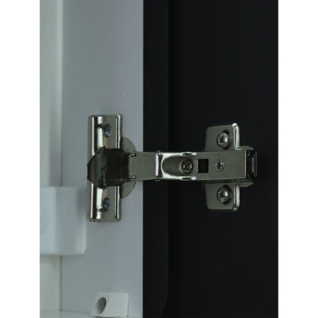 Зеркало-шкаф Elmage black 45х80 МВК049 с LED подсветкой и датчиком движения, правый