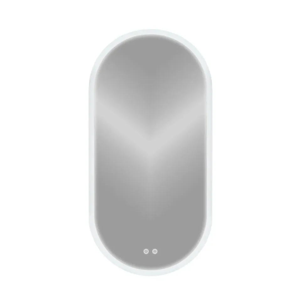 Зеркало Comforty Опал 50*100 с Led-подсветкой сенсорный выключатель и функцией антизапотевания
