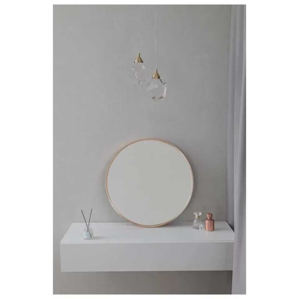 Зеркало Silver Mirrors Selena 50 брашированное золото