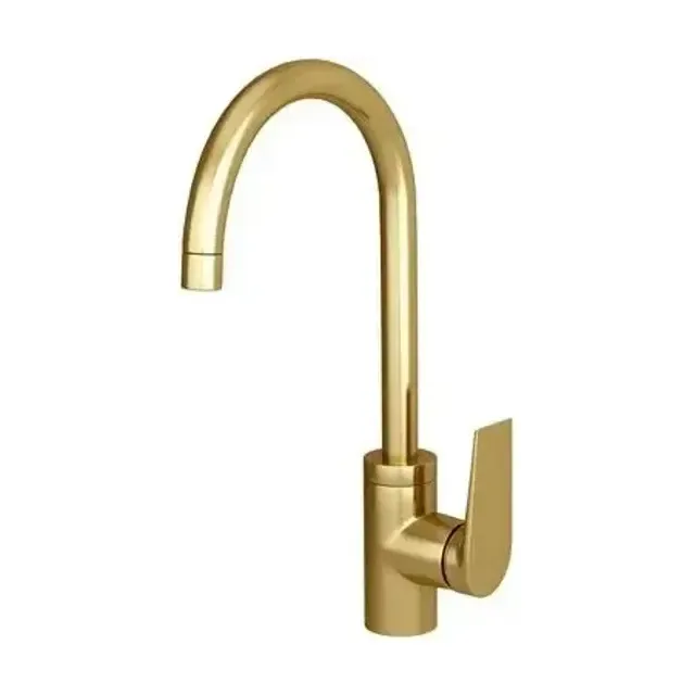 Смеситель WasserKRAFT Aisch 5507 для кухни матовое золото