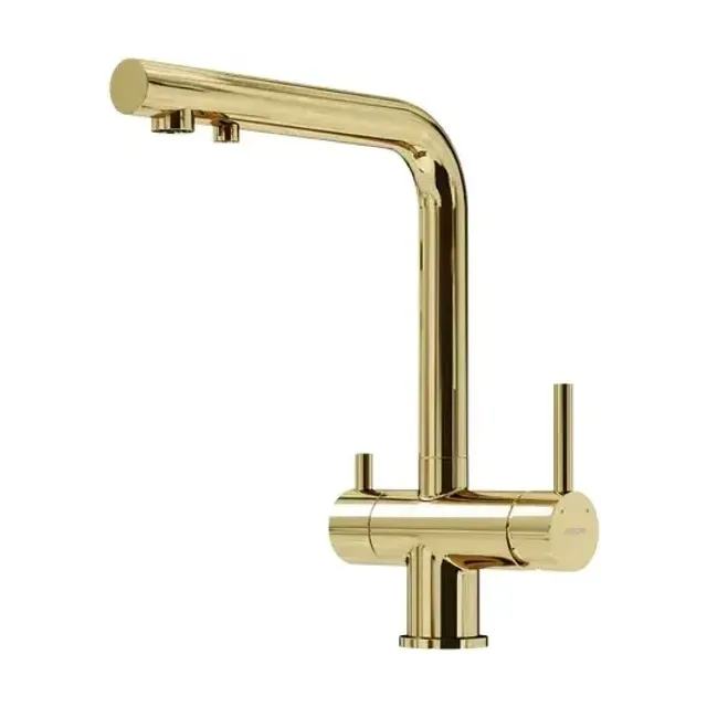 Смеситель для кухни Sancos Фостер (Foster) SC4014ZG на мойку золото