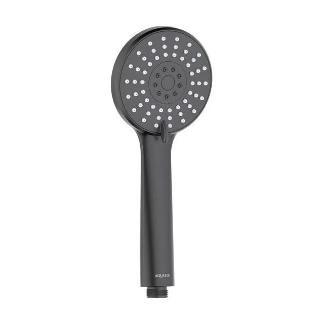 Ручной душ 100 3 режима AQUATEK, матовый черный AQ2009MB БЕТТА