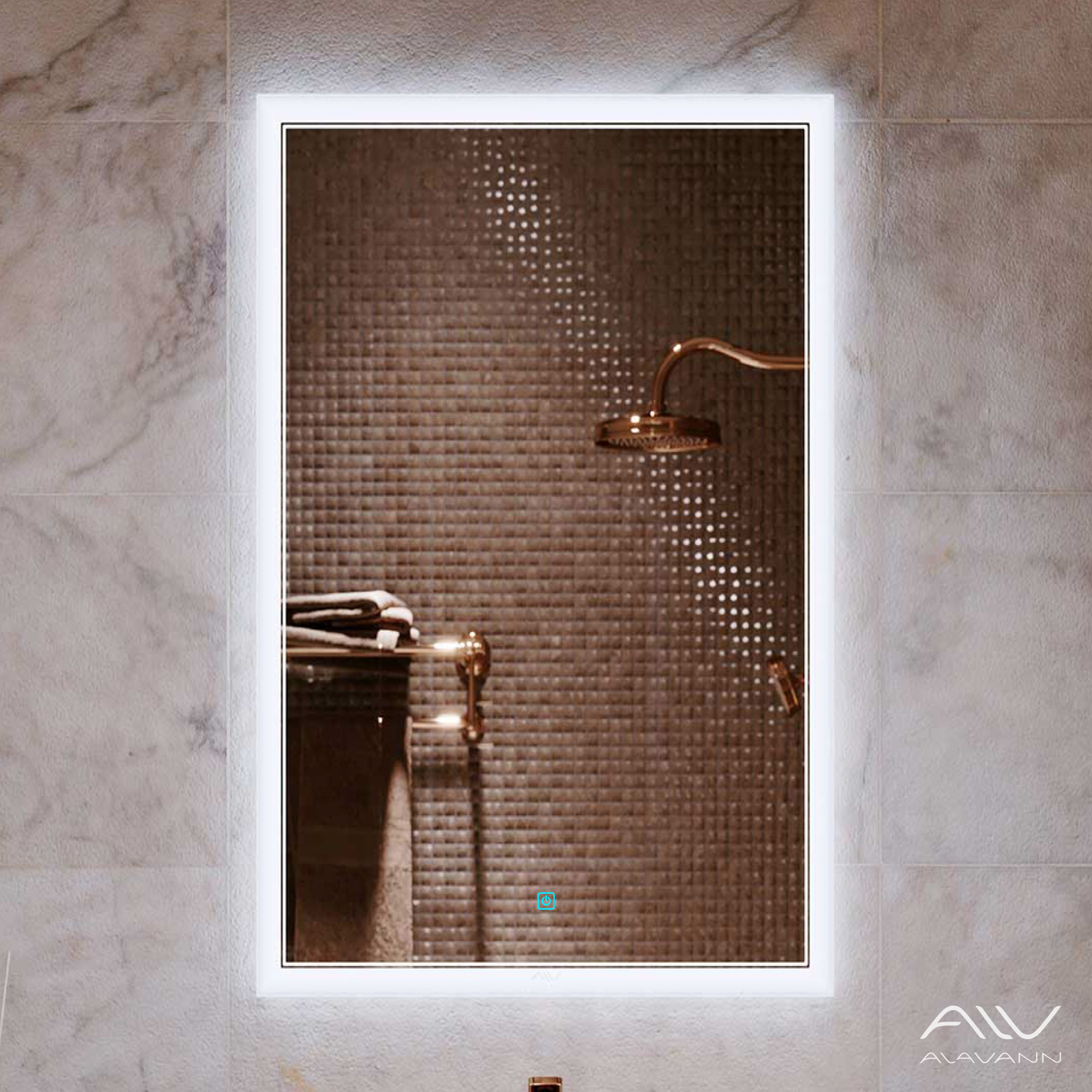 Зеркало Emma 50 с подсветкой Alavann ALV0062001