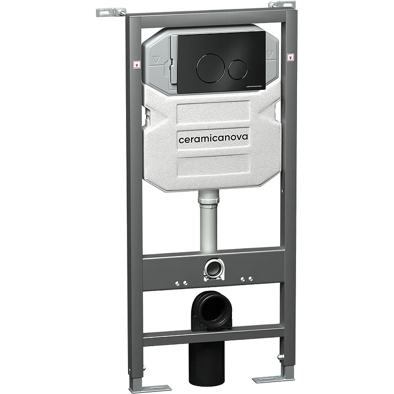 Инсталляция с кнопкой Ceramica Nova Вектор (Envision)/Круг (Round) CN1001B