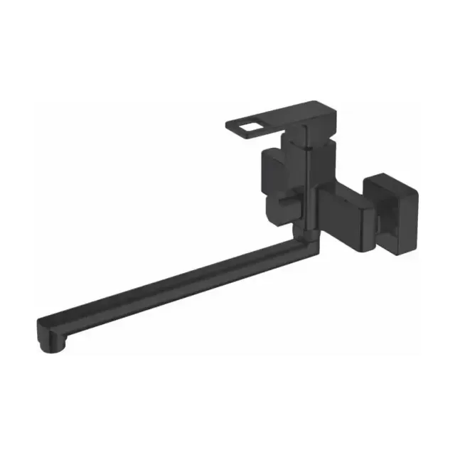 Смеситель Haiba HB22615-7 универсальный черный матовый