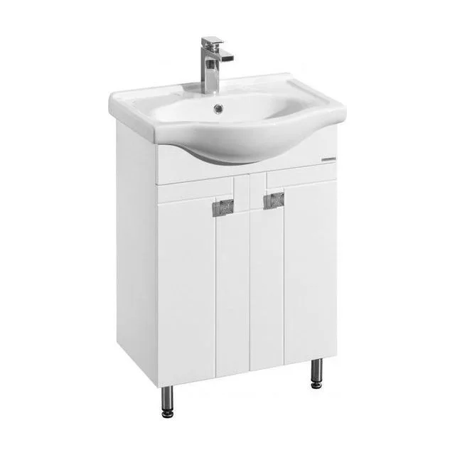 Тумба под раковину AQUATON Фиджи 60 белый 1A179601FG010