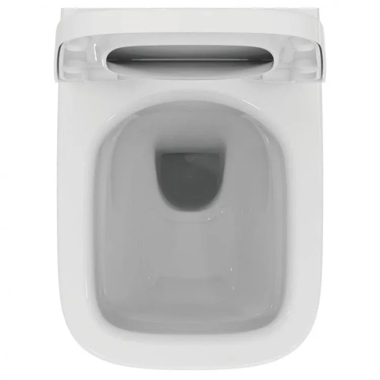 Подвесной унитаз Ideal Standard I.life S T459201 35,5*48 безободковый с крышкой-сиденьем микролифт