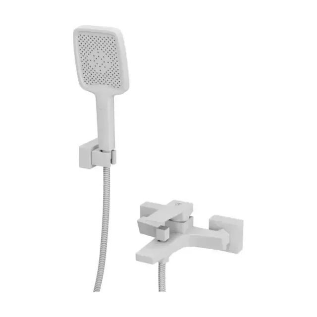 Смеситель Rush Thira TR3635-44White для ванны и душа белый матовый