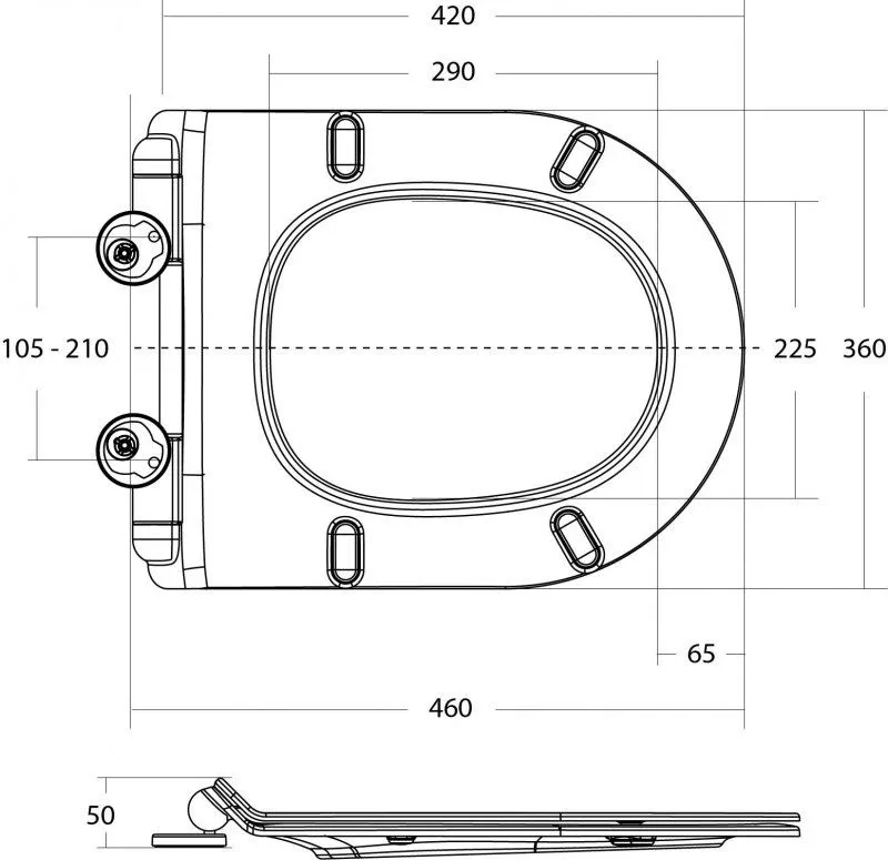 Подвесной унитаз BelBagno Flay-R BB053CHR 35,5*51,5 безободковый,горизонтальный выпуск