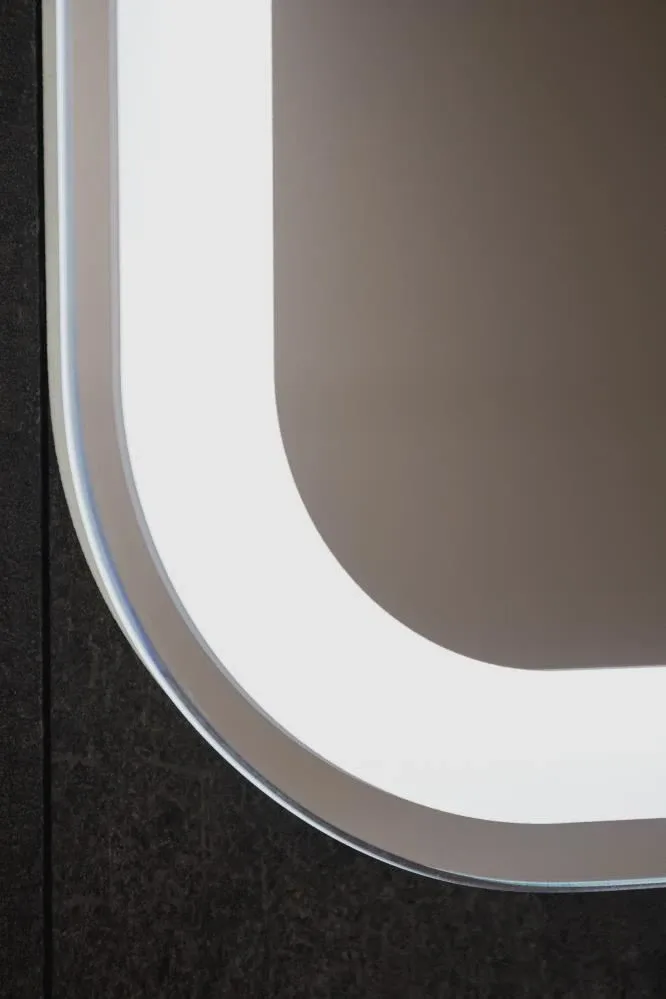 Зеркало Silver Mirrors Давид-S 80*55 с бегущей Led-подсветкой сенсорный выключатель