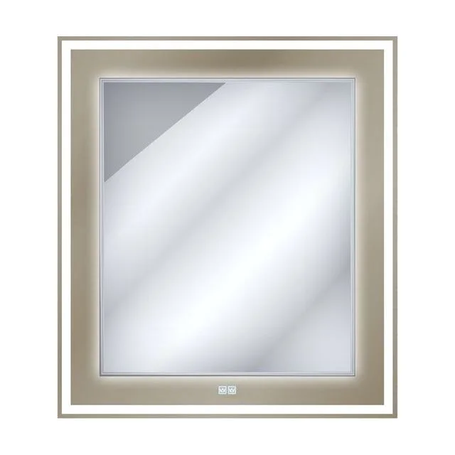 Зеркало со встроенной и контурной подсветками CEZARES CZR-SPC-RELAX-1200-800-LED-TCH-GR