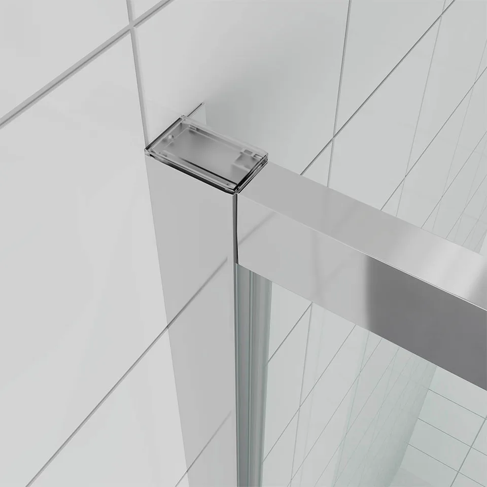 Боковая панель Veconi Ottimo SP CH, 700х1900 хром, стекломатовое
