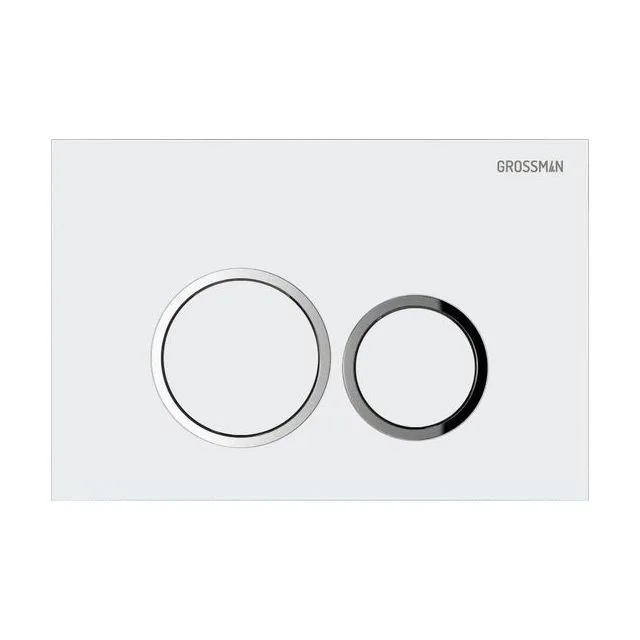 Клавиша смыва Grossman Galaxy 700.K31.01.000.000 белая глянцевая