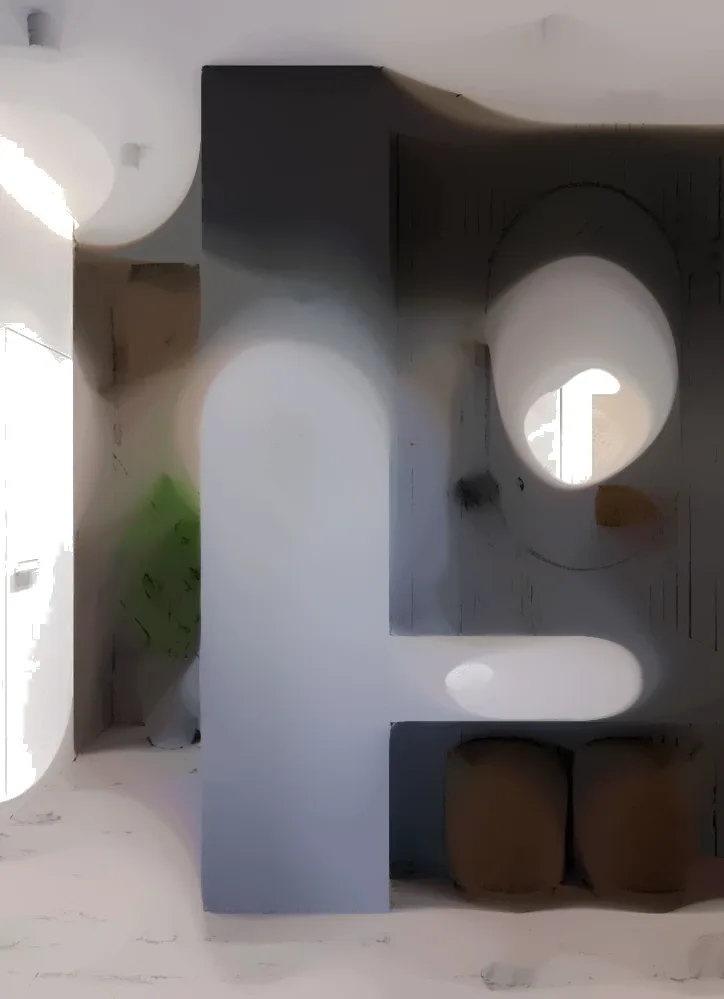 Зеркало Silver Mirrors Виола-лофт 50*100 в пластиковой раме черное