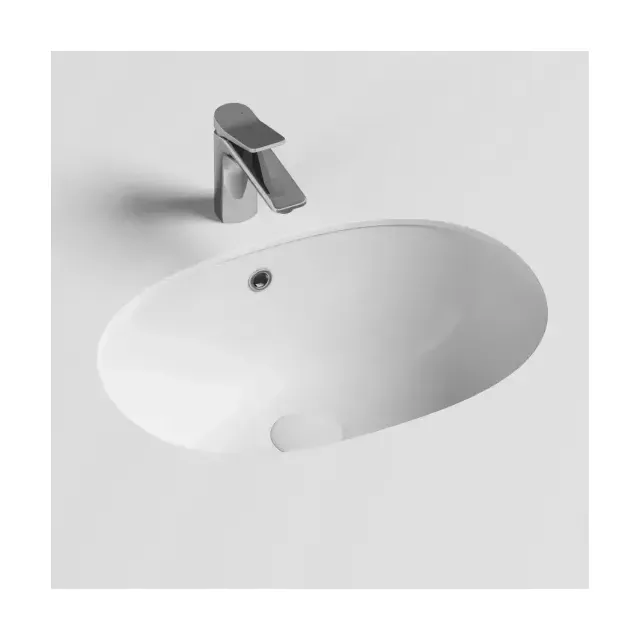 Раковина из сантехнического фарфора Ceramica Nova Элемент (Element) 57 см CN6044 встраиваемая цвет белый