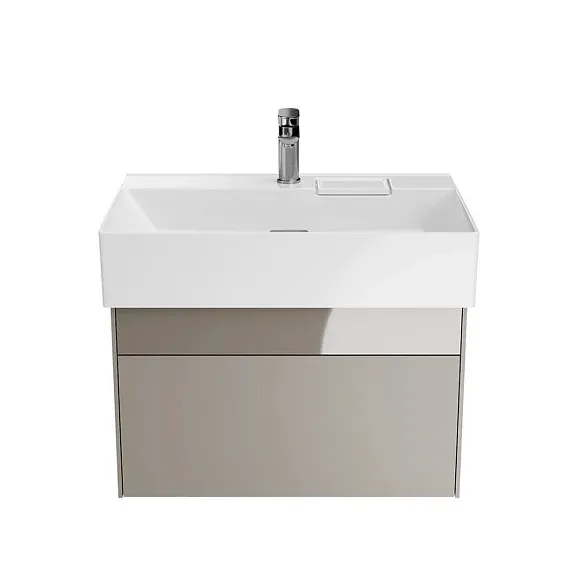 Тумба с раковиной Kerama Marazzi Logica 70 песчаный, 1 отверстие