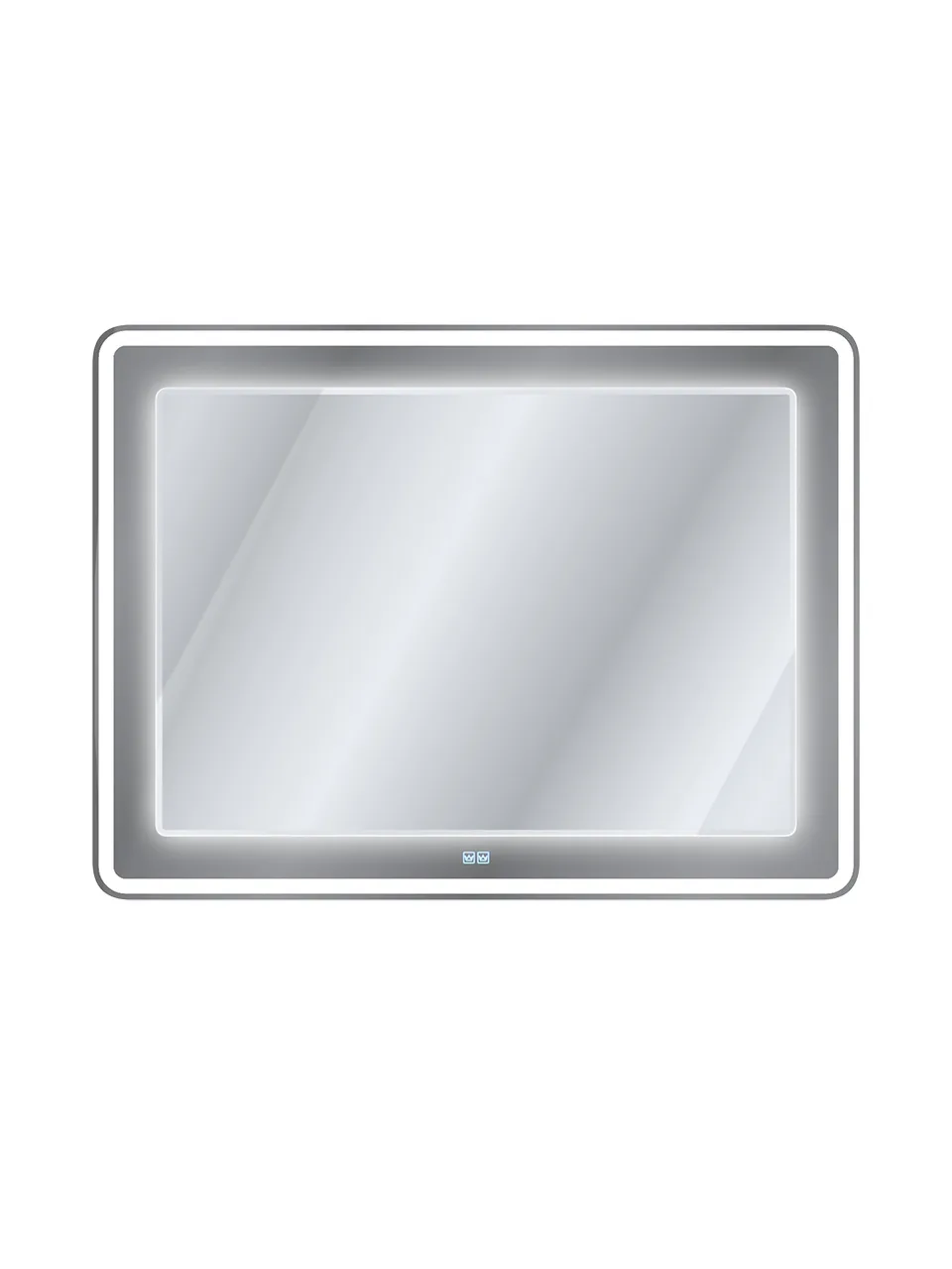 Зеркало со встроенной и контурной подсветками CEZARES CZR-SPC-SLIDER-1000-800-LED-TCH-BR