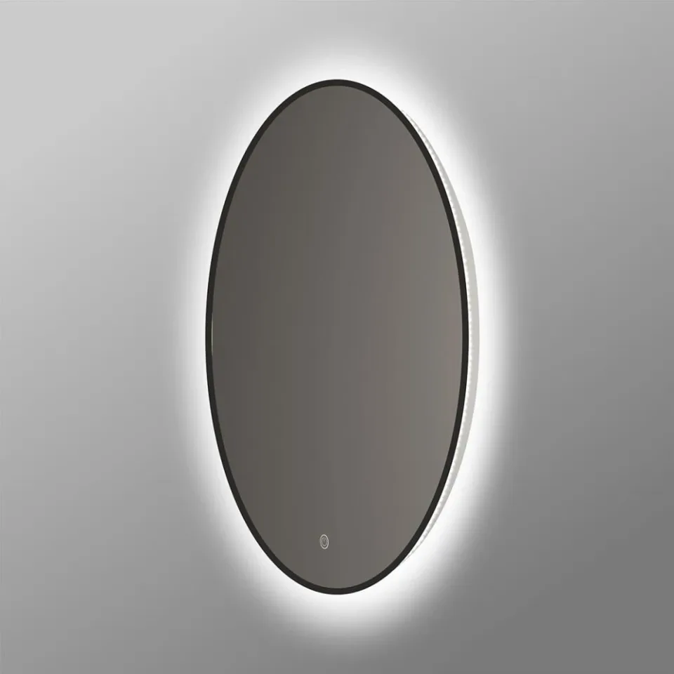 Зеркало Vincea VLM-3DE800B 80*80 с ЛЕД-подсветкой,сенсорный выключатель
