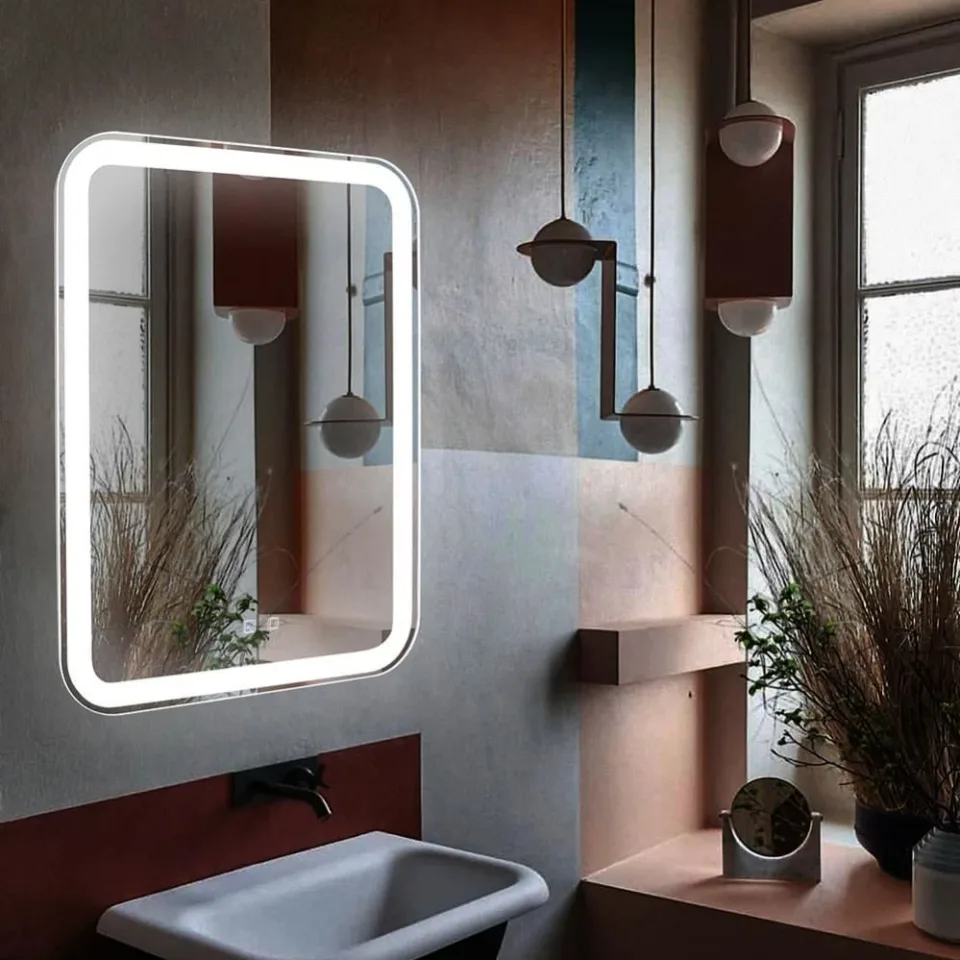 Зеркало Silver Mirrors Мальта Voice 55*80 с Led-подсветкой сенсорный выключатель