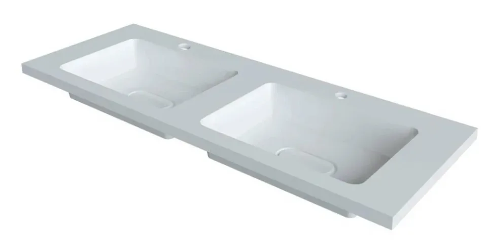 Встраиваемая раковина Madera Modul 122*45 двойная
