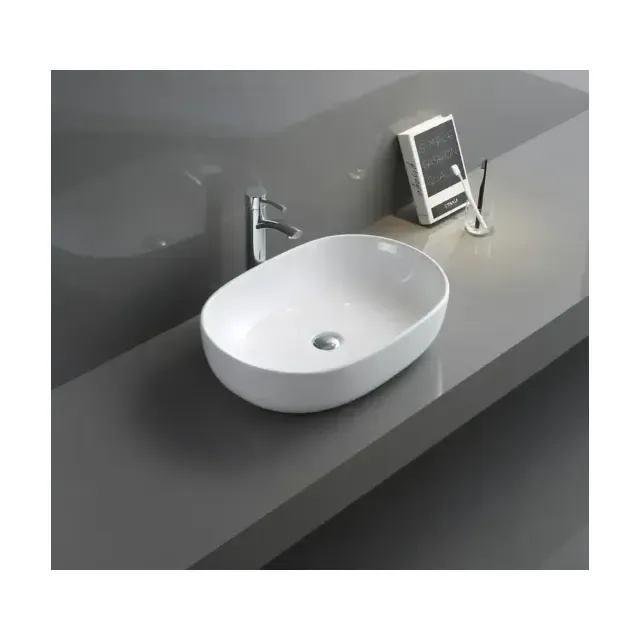 Накладная раковина CeramaLux N 9026В 47,5*34