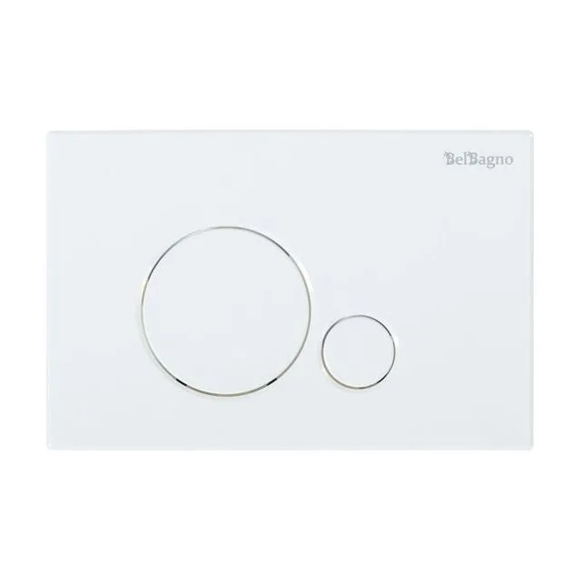 Кнопка смыва BelBagno SFERA BB014-SR-BIANCO, цвет-белый