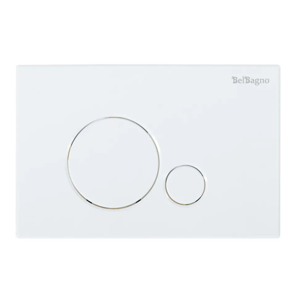 Кнопка смыва BelBagno SFERA BB014-SR-BIANCO, цвет-белый