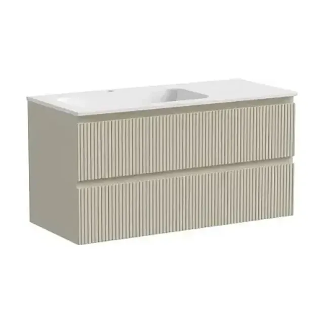Тумба с раковиной Sancos Сноб Т/Snob T 100 Beige Soft L