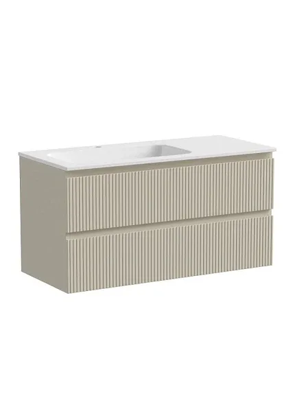 Тумба с раковиной Sancos Сноб Т/Snob T 100 Beige Soft L