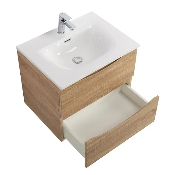Комплект мебели BelBagno Marino-Cer-N 70 белый дуб