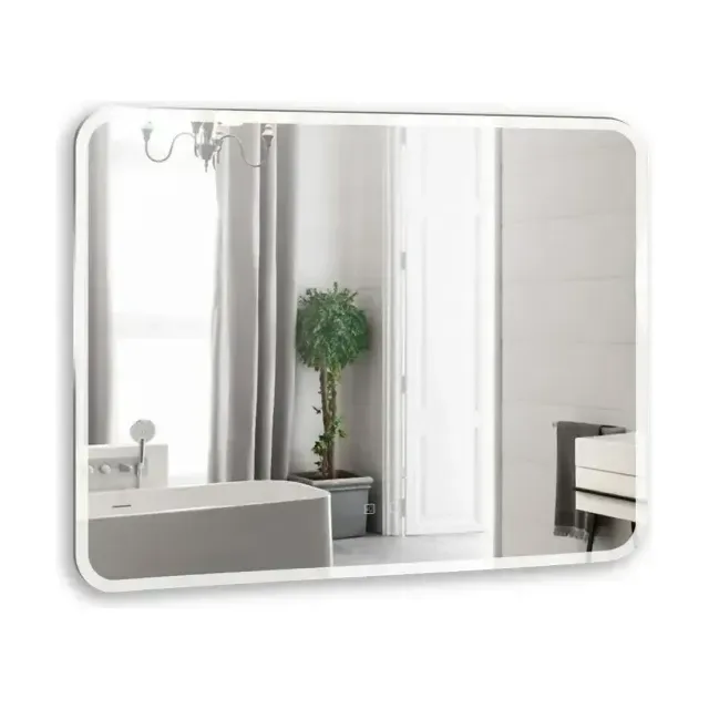 Зеркало Silver Mirrors Стив Voice 100*80 с Led-подсветкой сенсорный выключатель