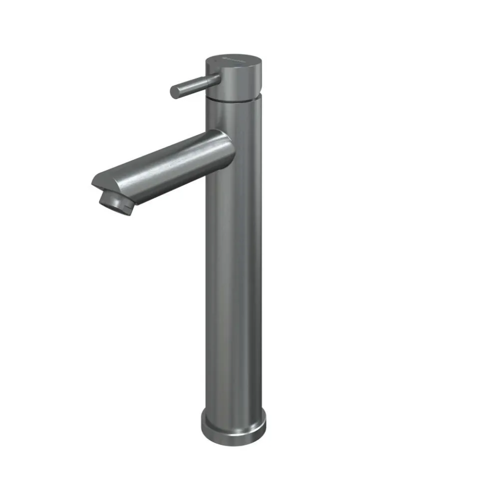 Смеситель Knotlor Течение/StreamLine SS-04/1 для раковины сатин