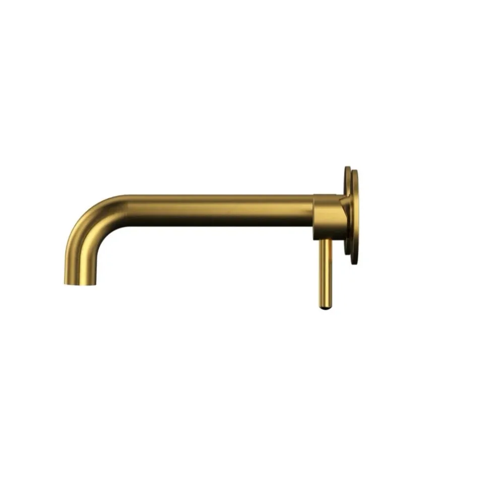 Смеситель Whitecross Y Brushed Gold Y1215GLB для раковины скрытый монтаж брашированное золото