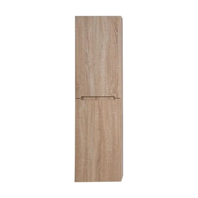 Шкаф подвесной BelBagno ETNA-1500-2A-SC-WO-P-L Rovere Bianco, левый