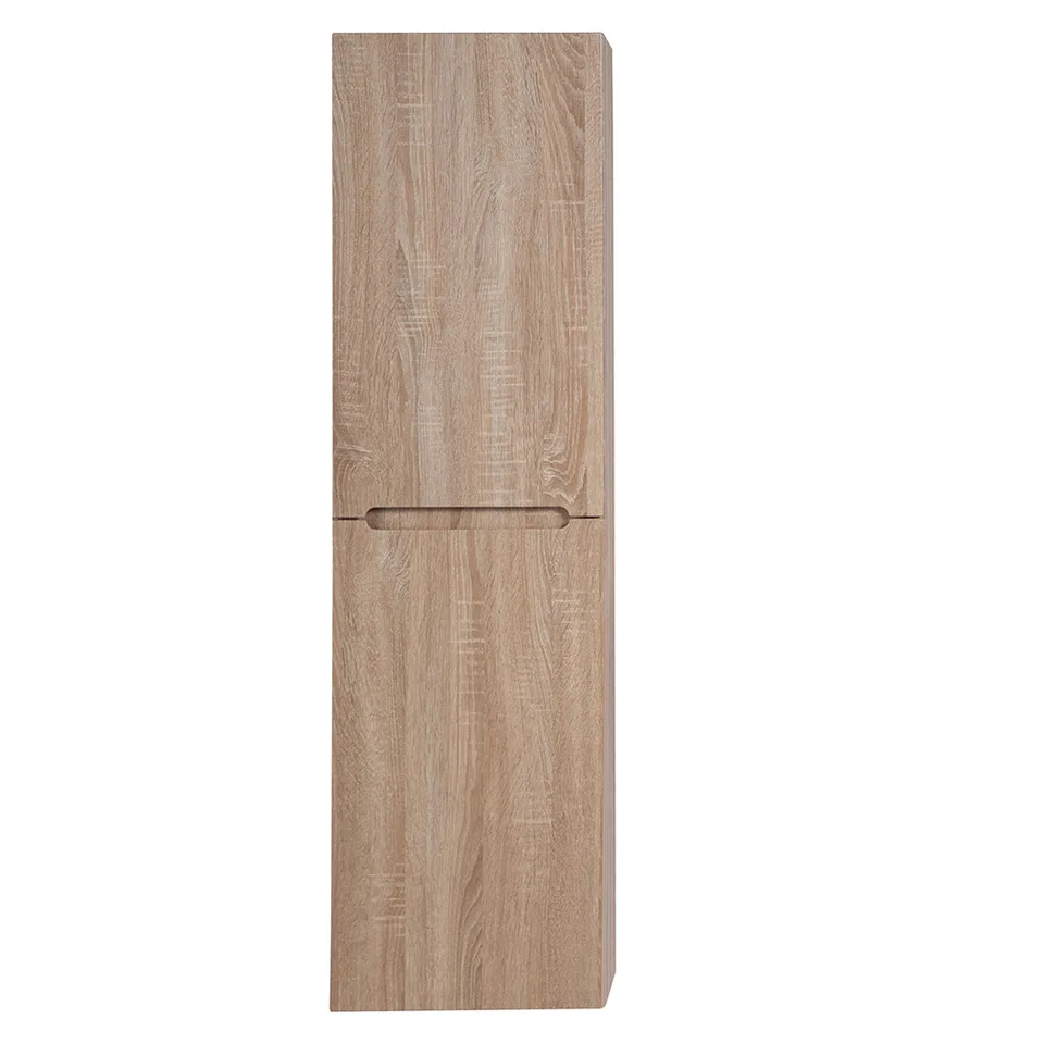 Шкаф подвесной BelBagno ETNA-1500-2A-SC-WO-P-L Rovere Bianco, левый