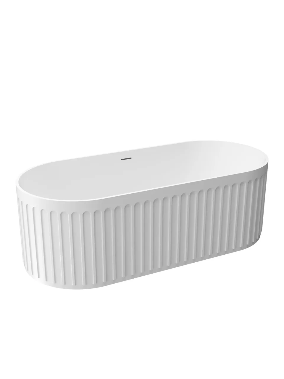 Ванна из искусственного камня Solid Surface BelBagno BB-BOHEME-170-75-55-SSB