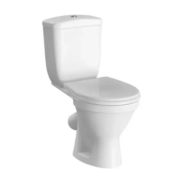 Унитаз-компакт Norm Blanc 34,5*65 с крышкой-сиденьем микролифт термопласт