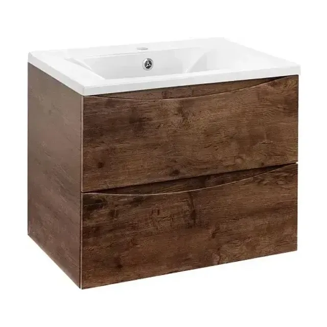 Тумба с раковиной Vincea Миа (Mia) VMC-2MA600RW 60 красное дерево
