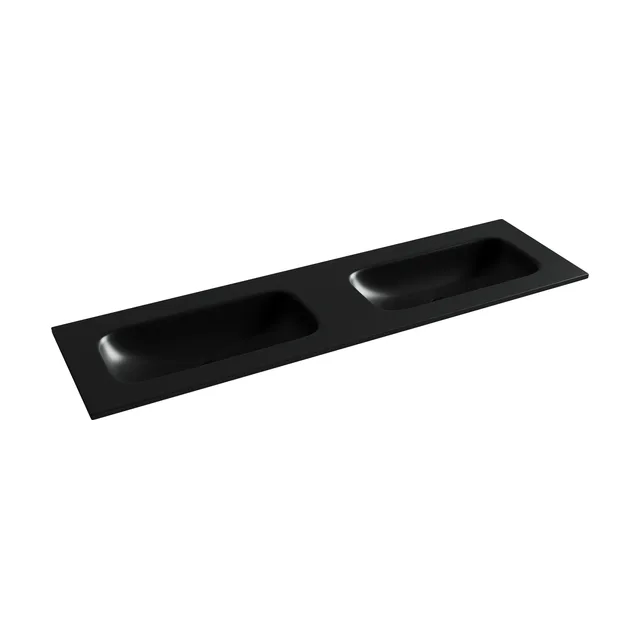 Раковина из сантехнического фарфора Ceramica Nova Грация (Grace) 161 см CN7023MBwx накладная цвет черный матовый
