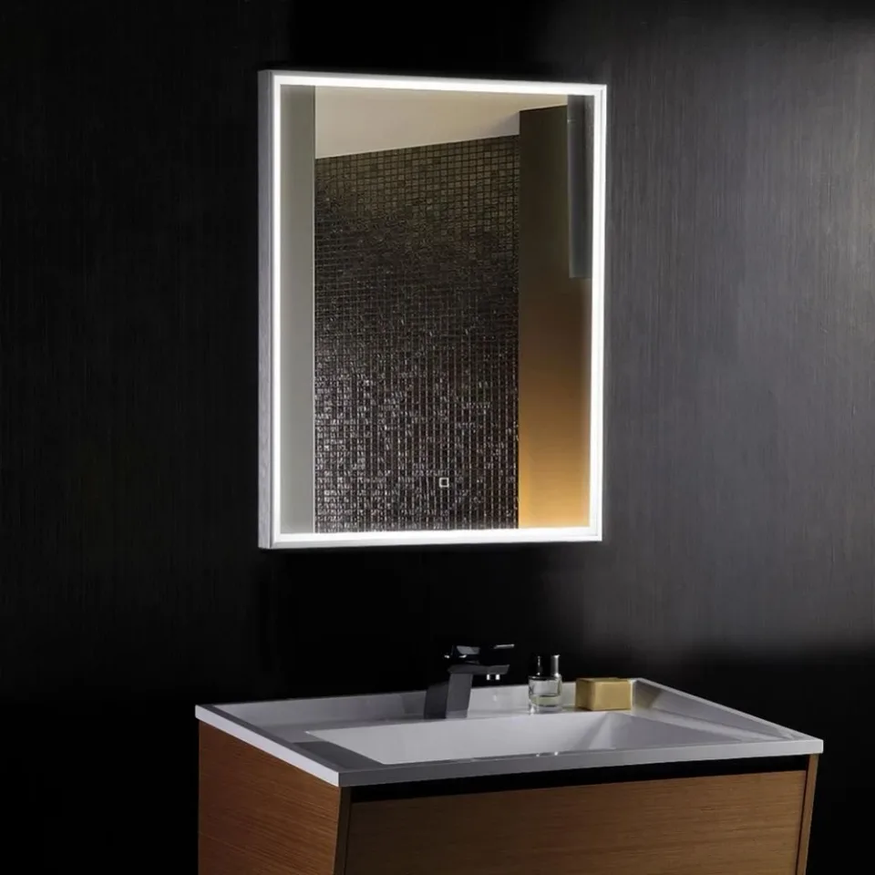 Зеркало Silver Mirrors Сантана 80*100 с Led-подсветкой сенсорный выключатель