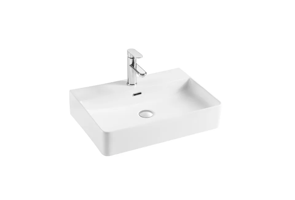 Раковина накладная для установки на столешницу AQUATEK AQ3241-00, 600*420*130 мм