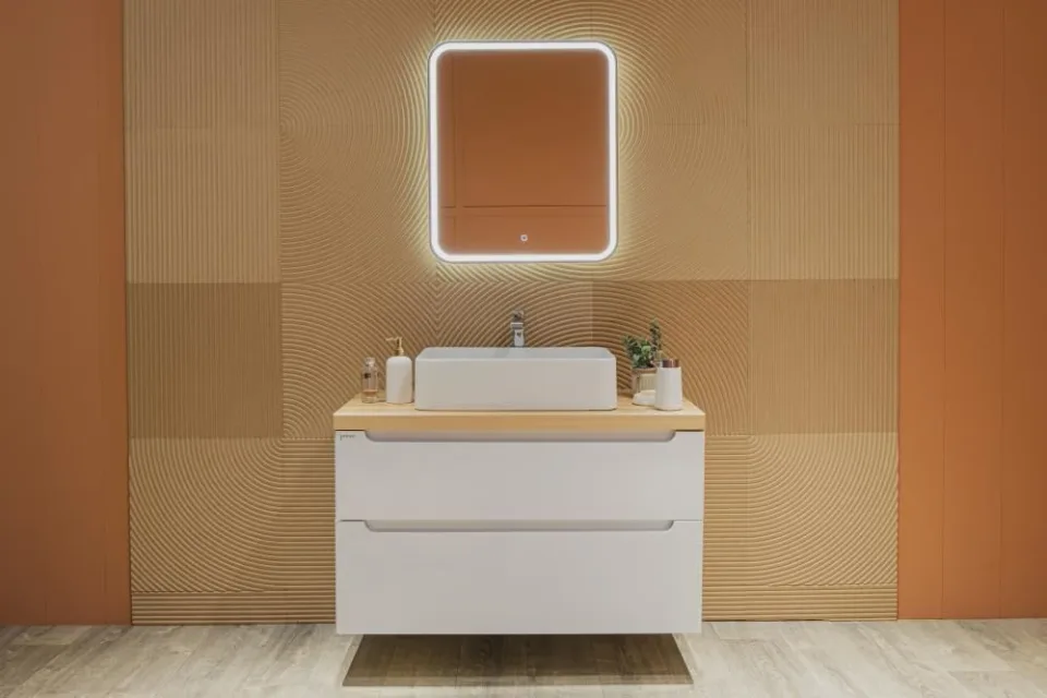 Зеркало Silver Mirrors Стив 60*70 с Led-подсветкой сенсорный выключатель