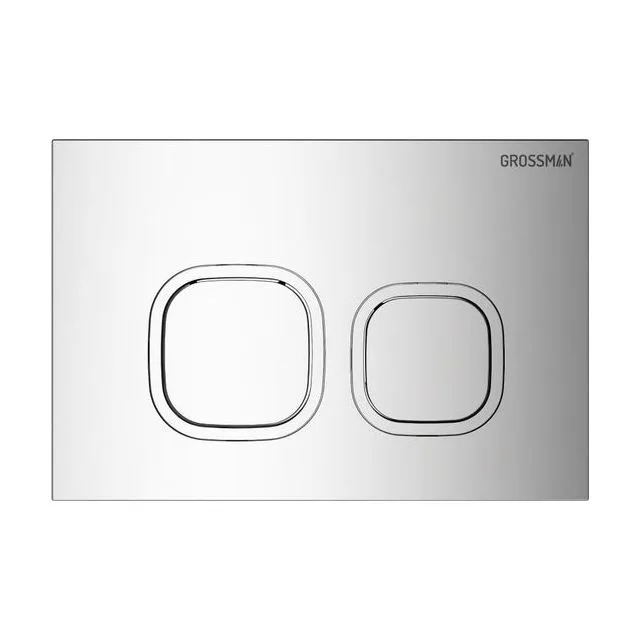 Клавиша смыва Grossman Cosmo 700.K31.02.100.100 хром глянцевый