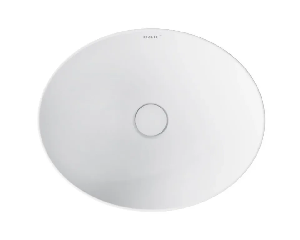 Накладная раковина DQ Матрица (Matrix) DT1390708 41*33,5 белая матовая