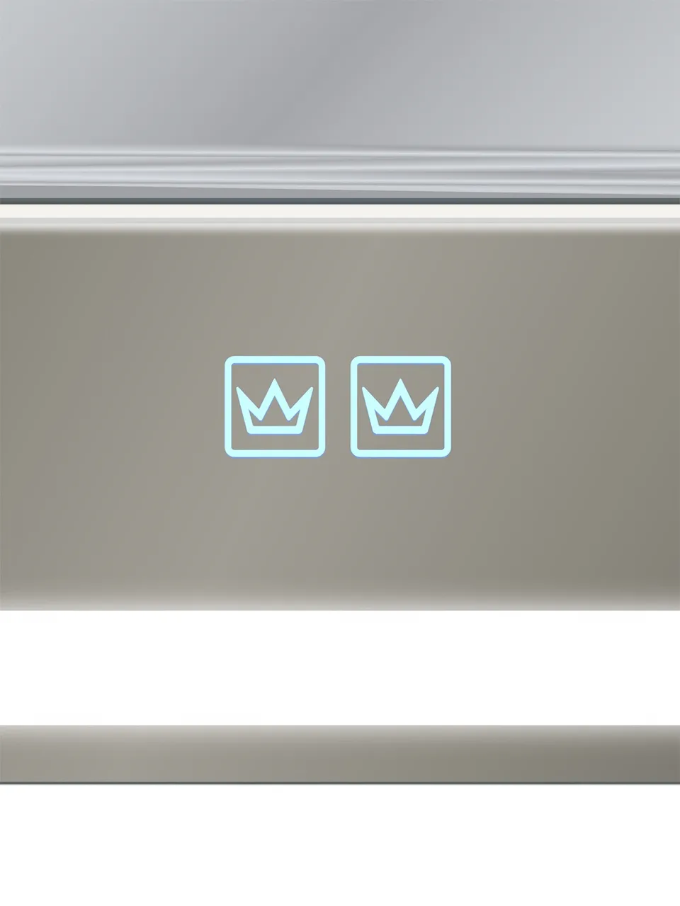Зеркало со встроенной и контурной подсветками CEZARES CZR-SPC-RELAX-1000-800-LED-TCH-BR