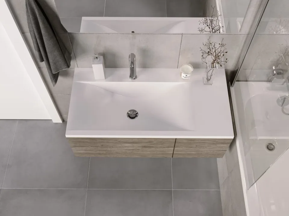 Встраиваемая раковина Madera Pulsus 89,6*44,7 L