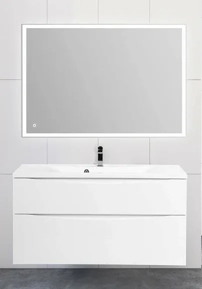 Комплект мебели BelBagno Марино-H60 (Marino-H60) 110 белый глянец