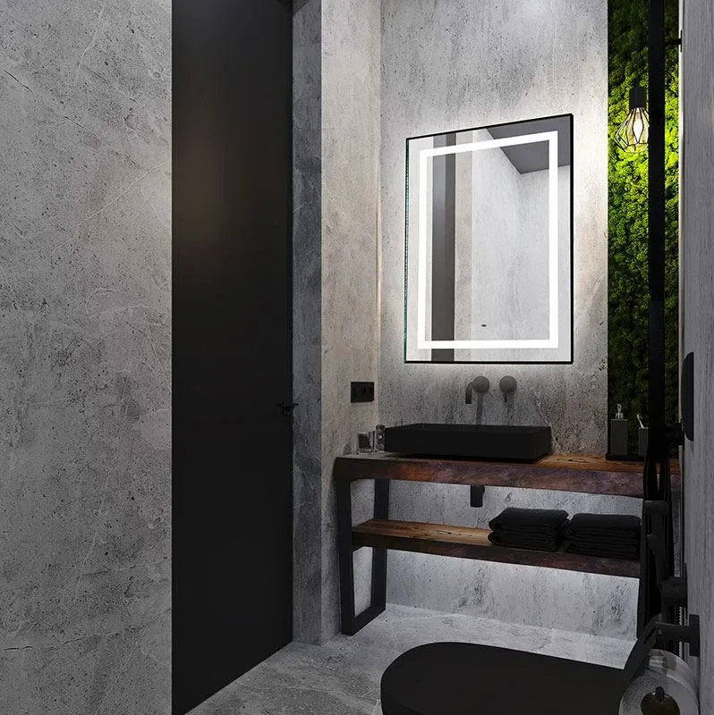 Зеркало Silver Mirrors Саурон 60*80 с Led-подсветкой сенсорный выключатель