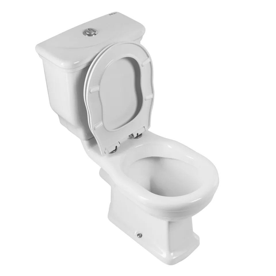 Унитаз-компакт безободковый BelBagno BOHEME BB115CPR/BB115SC