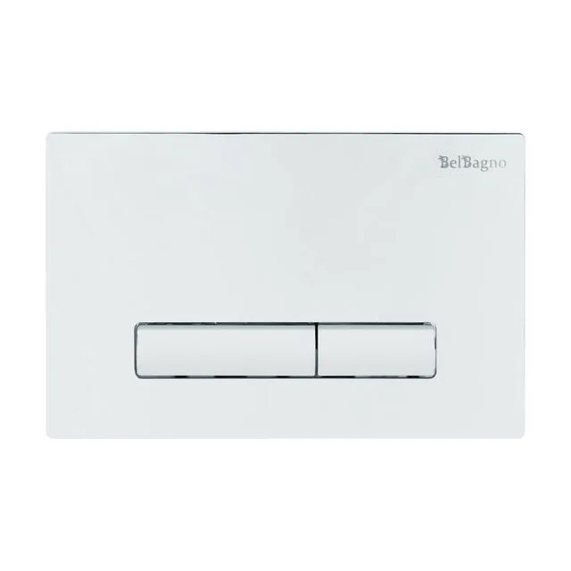 Кнопка смыва BelBagno GENOVA BB018-GV-BIANCO, цвет-белый
